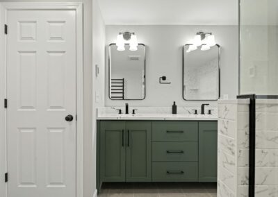 Completed Bathroom Remodel in Merrimac, MA by Norman Builders