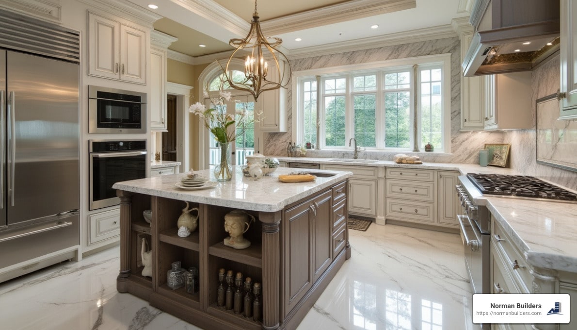 Beautiful view of High-End Kitchen Renovations Costs