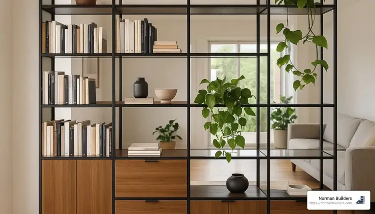 creative wall partition ideas