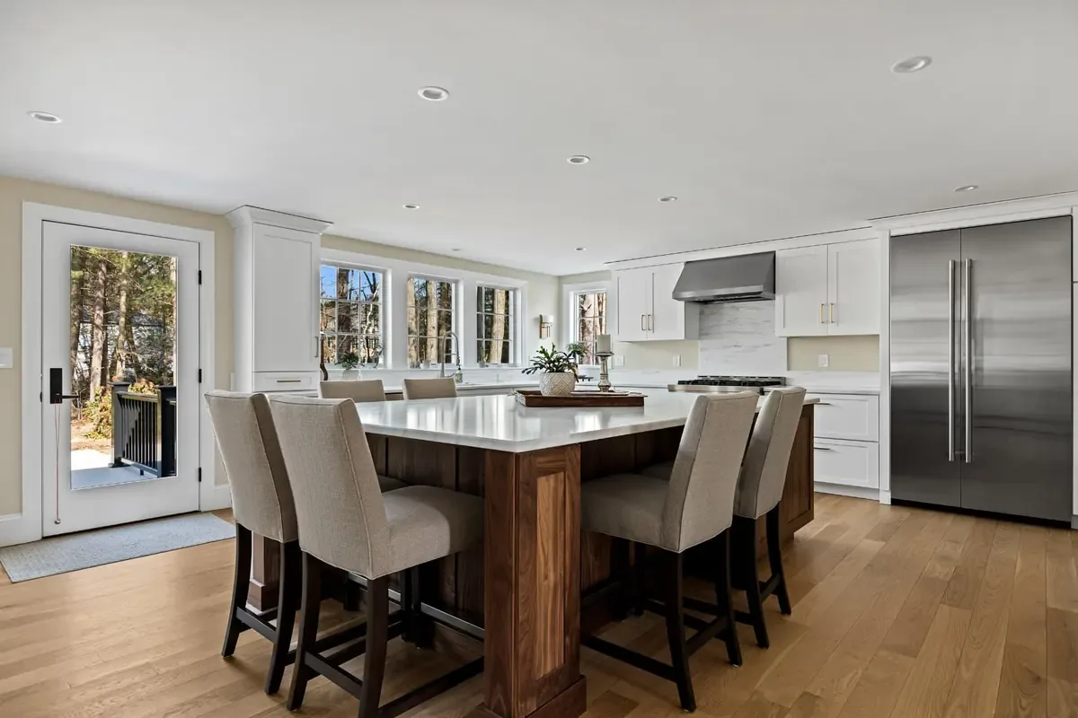 Whole-home renovation kitchen, North Andover MA